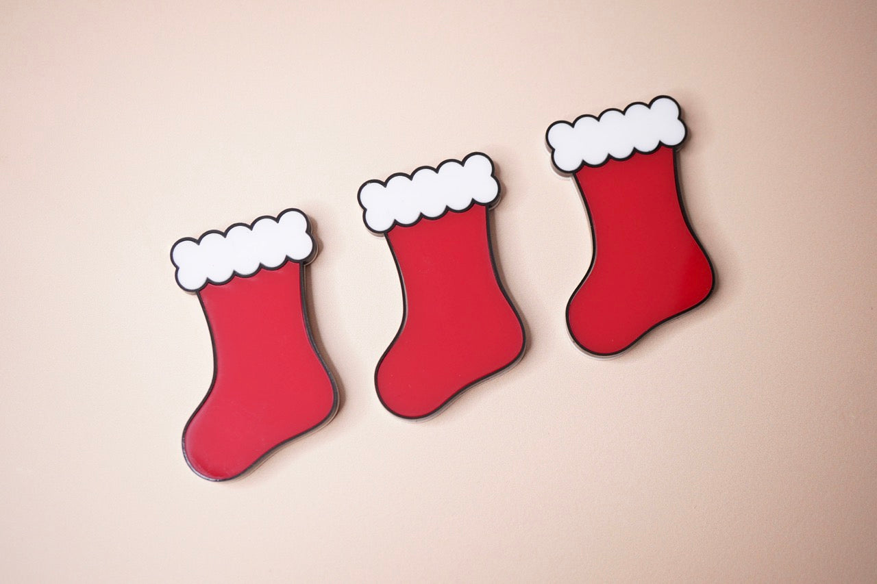 Christmas Stocking Charms (3 or 6 pack)