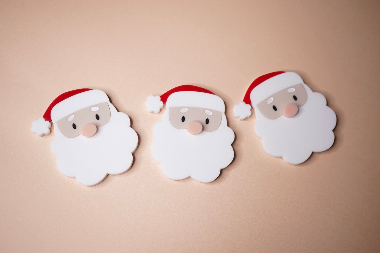 Santa Charms (3 or 6 pack)