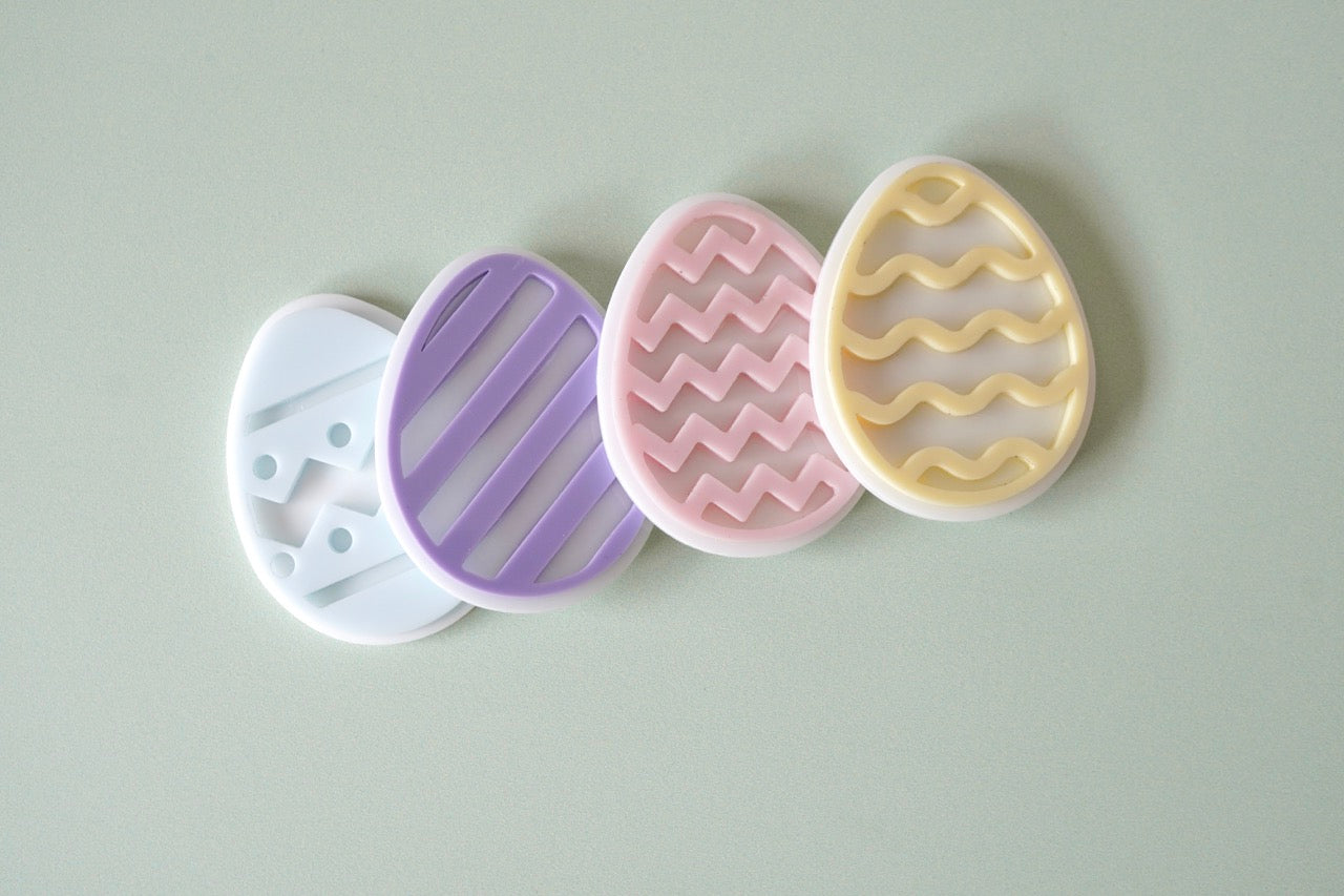 Easter Egg Charms (pack of 4 or 8)