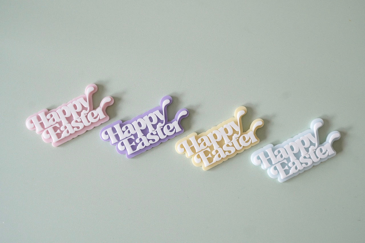 Happy Easter Charm (pack of 4 or 8)
