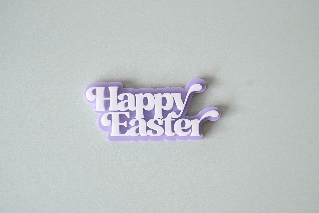 Happy Easter Charm (pack of 4 or 8)