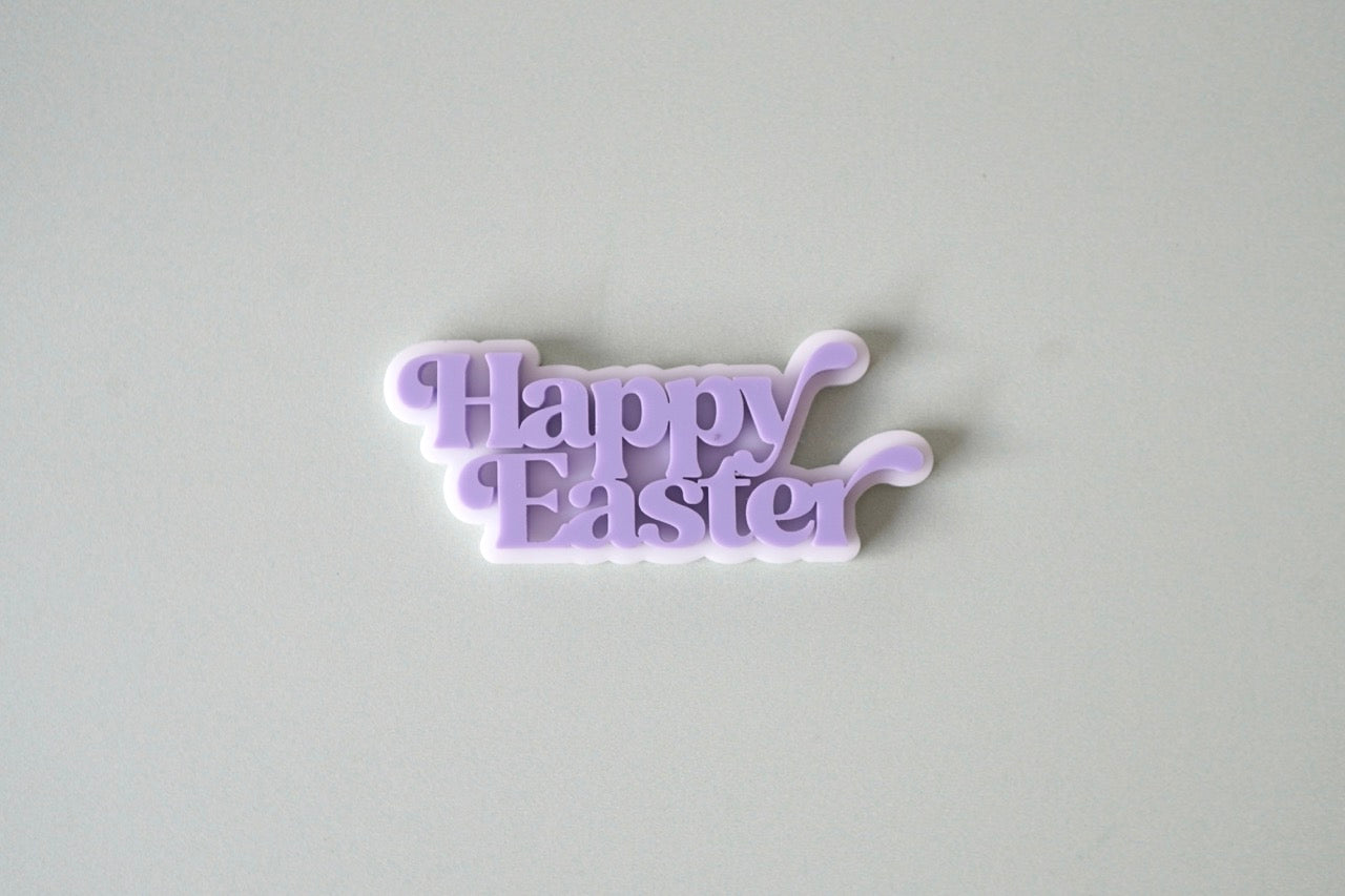 Happy Easter Charm (pack of 4 or 8)