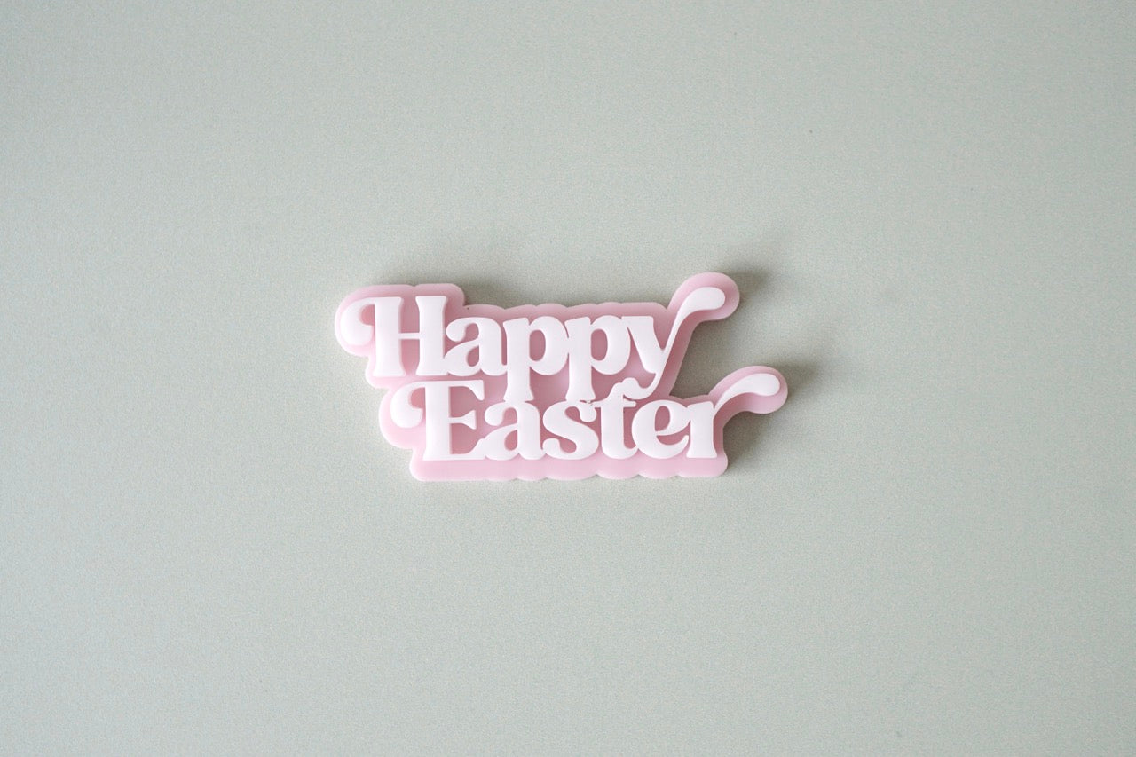 Happy Easter Charm (pack of 4 or 8)