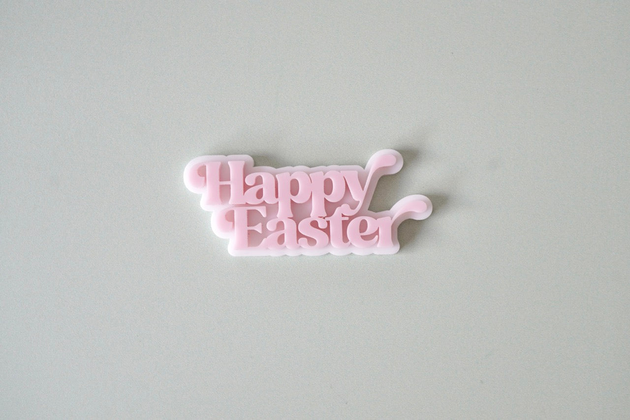 Happy Easter Charm (pack of 4 or 8)