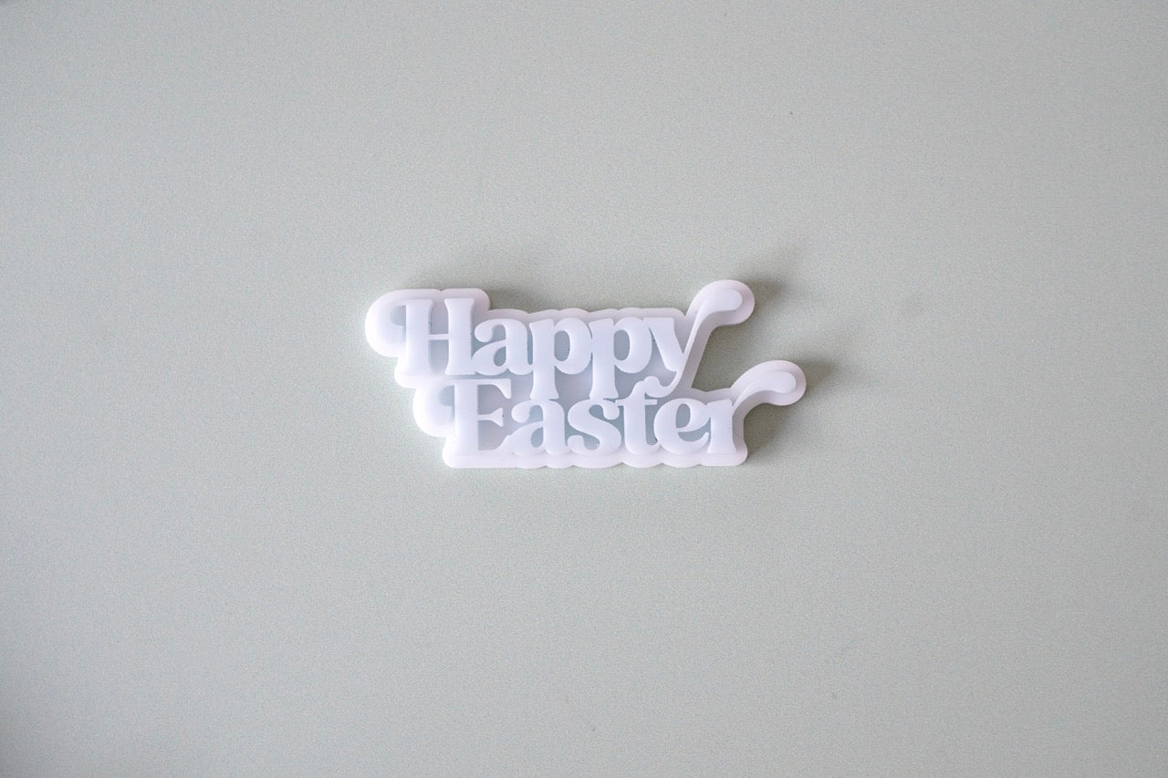 Happy Easter Charm (pack of 4 or 8)