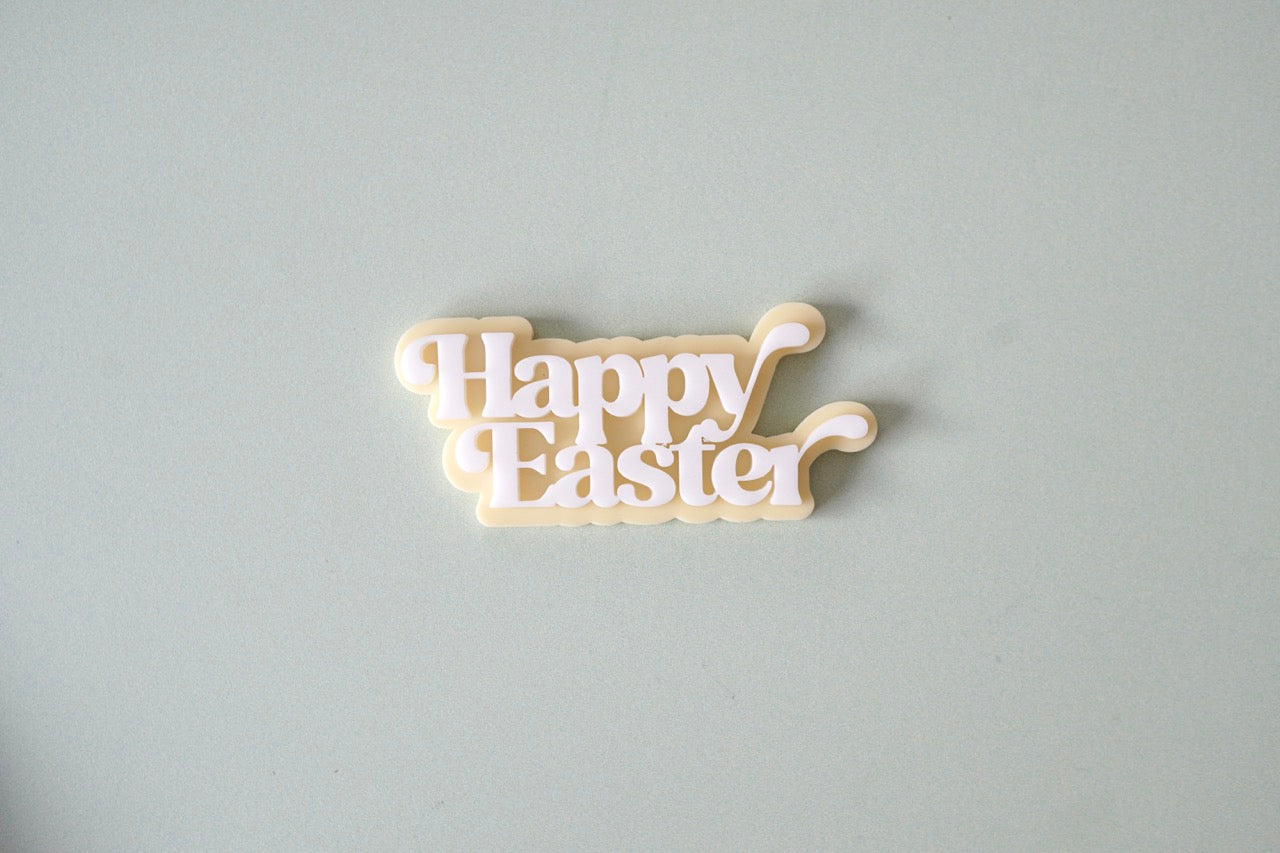 Happy Easter Charm (pack of 4 or 8)