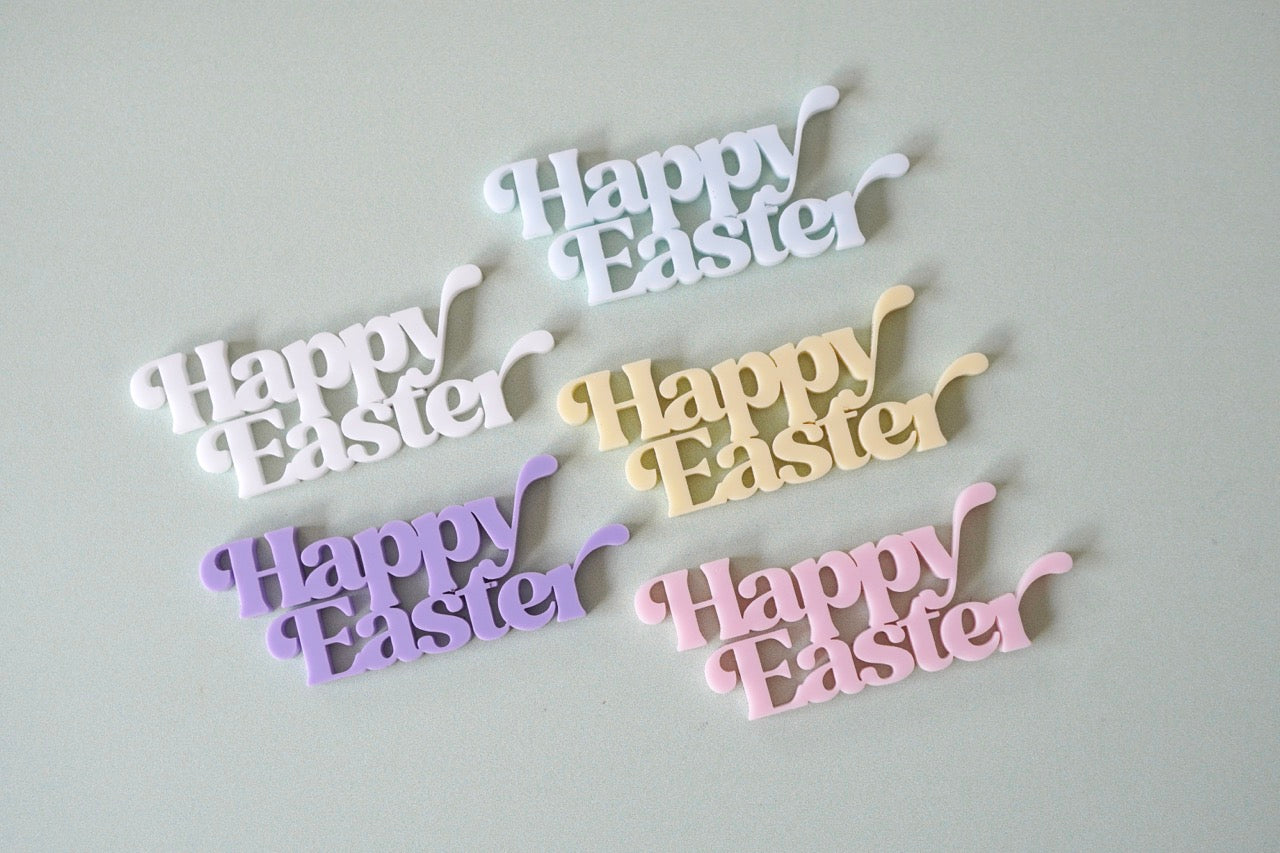 Happy Easter Charm (pack of 4 or 8)