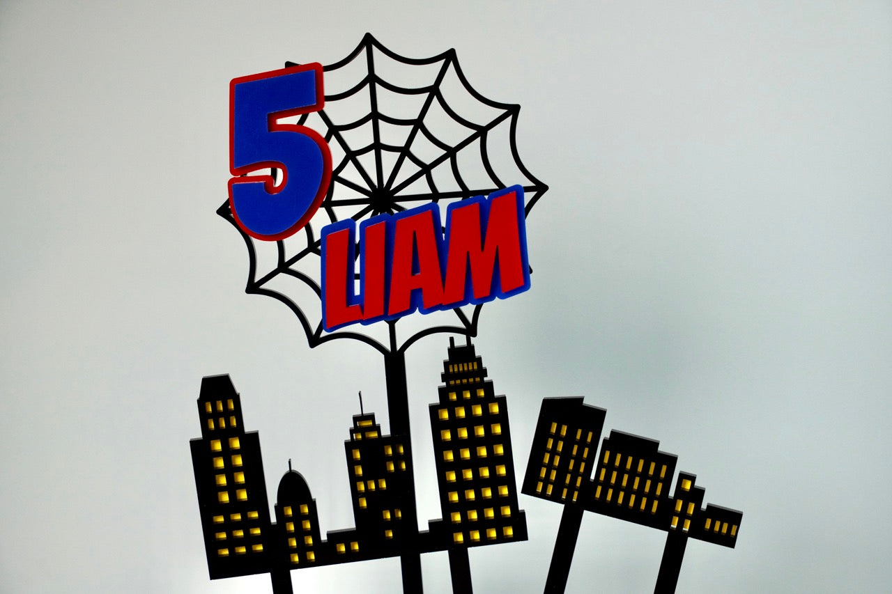 Spiderman Cake Topper
