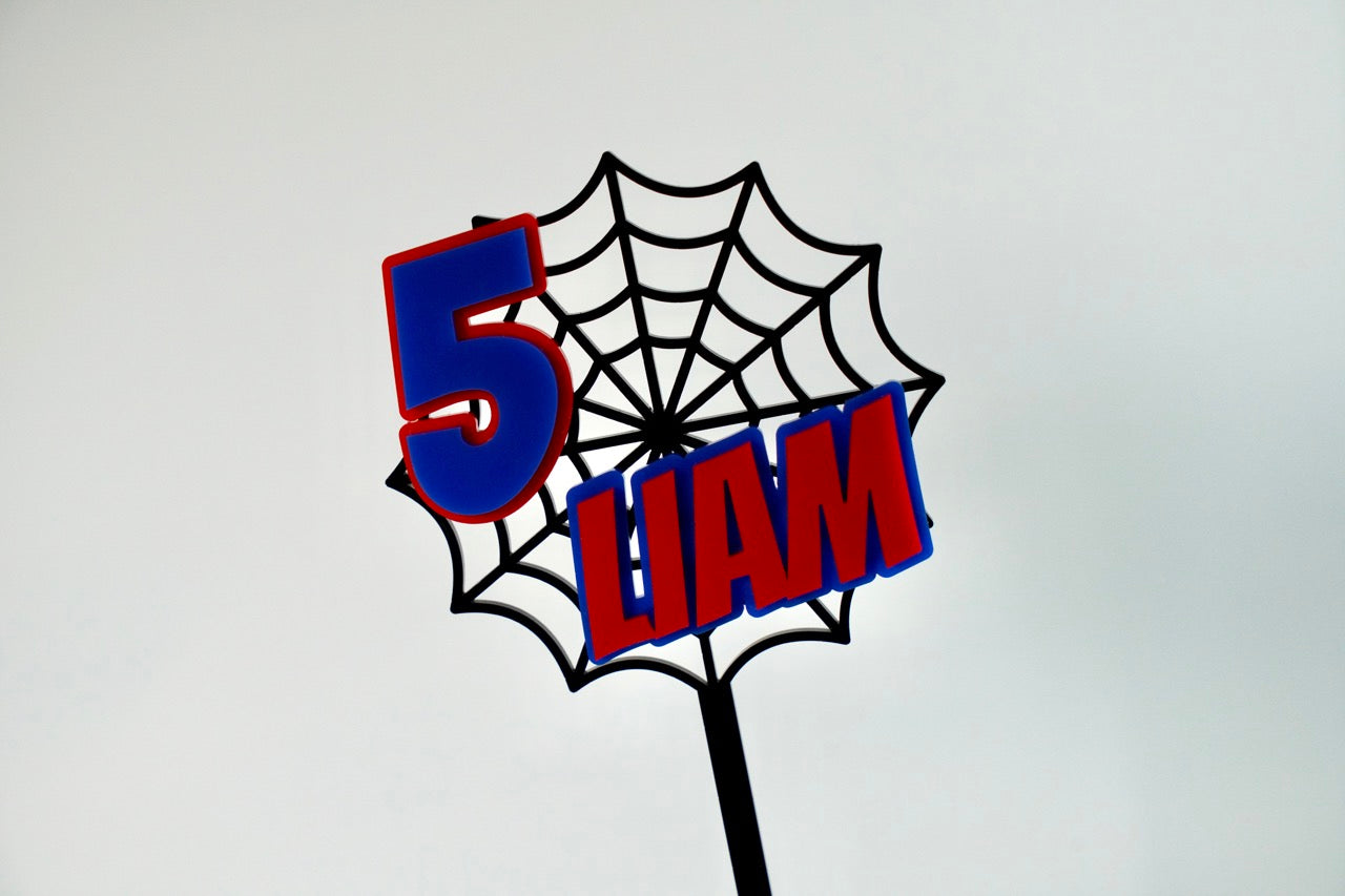 Spiderman Cake Topper