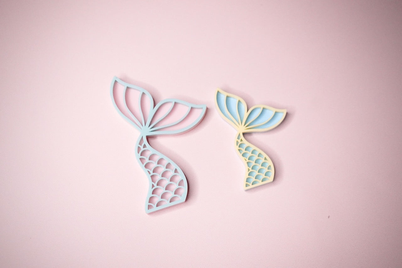 Mermaid Tail Charm (Colour Customisable)