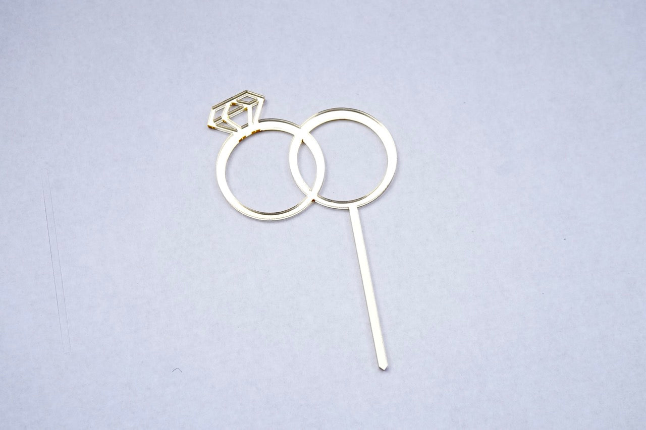 Engagement/Wedding bands Topper