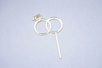 Engagement/Wedding bands Topper