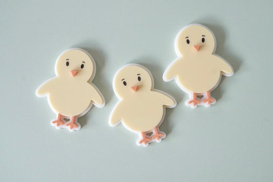 Baby Chick Charms (pack of 4 or 8)