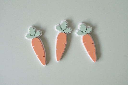 Carrot Charms (pack of 4 or 8)