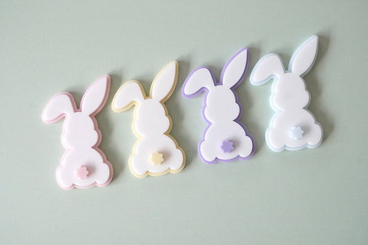 Easter Bunny Charms (pack of 4 or 8)