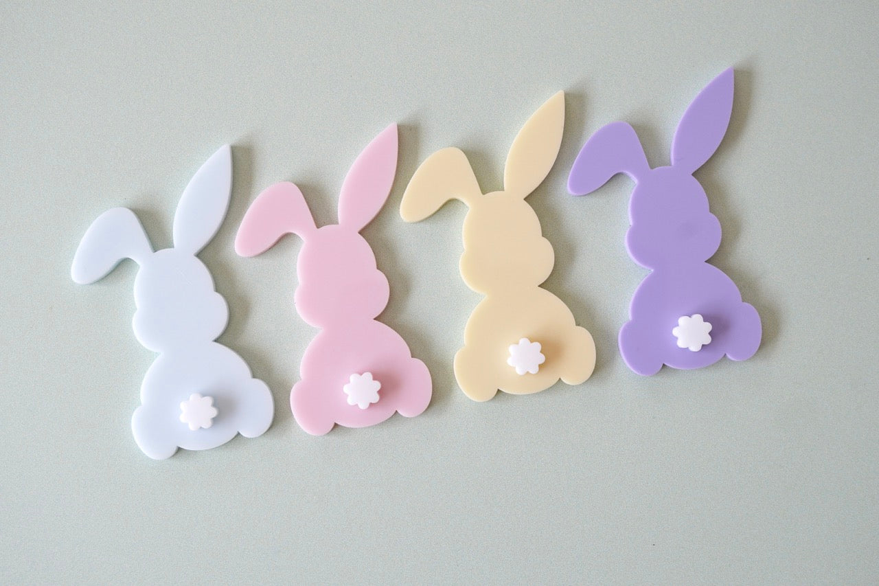 Easter Bunny Charms (Single Layer)