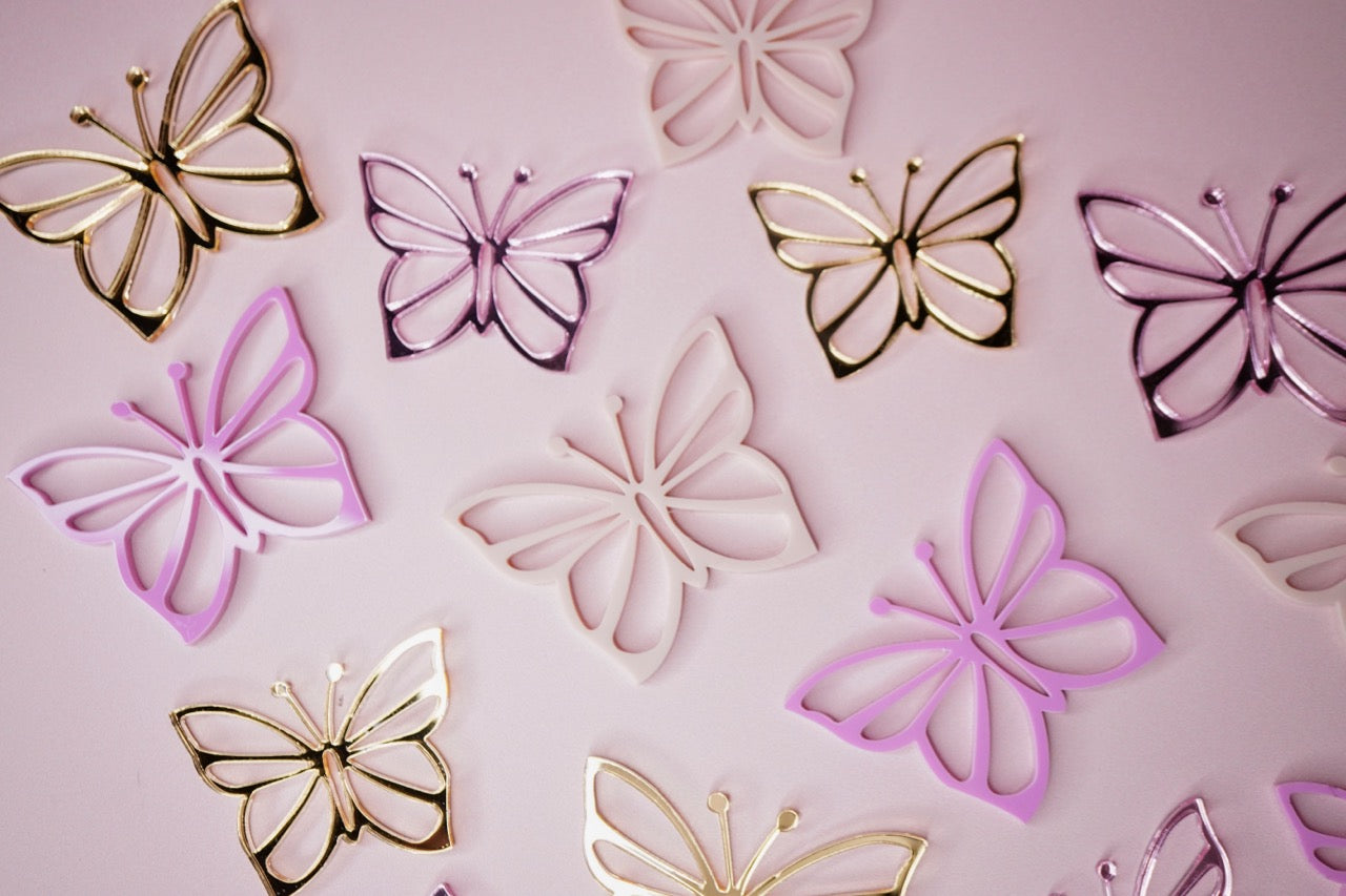 Butterfly Charms (Colour Customisable)