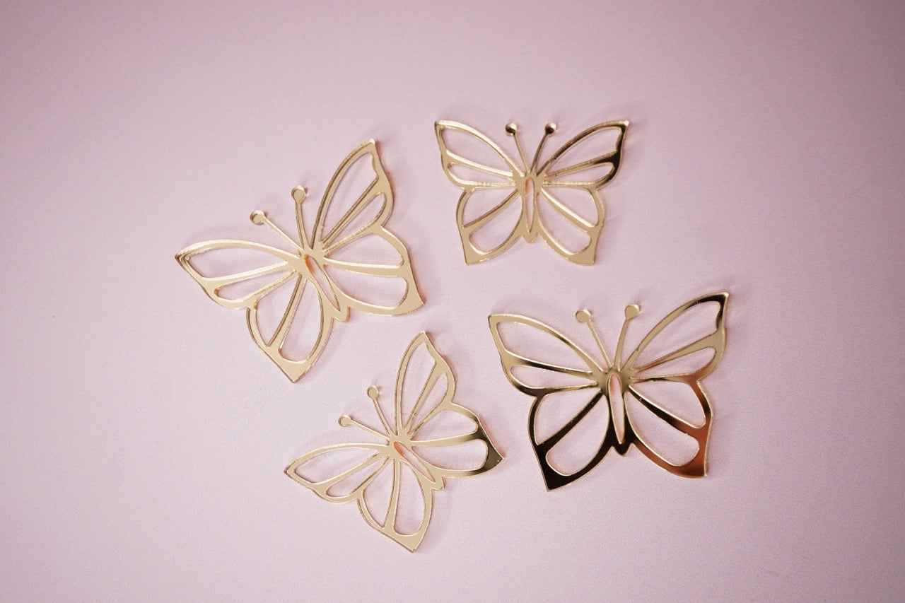 Butterfly Charms (Colour Customisable)