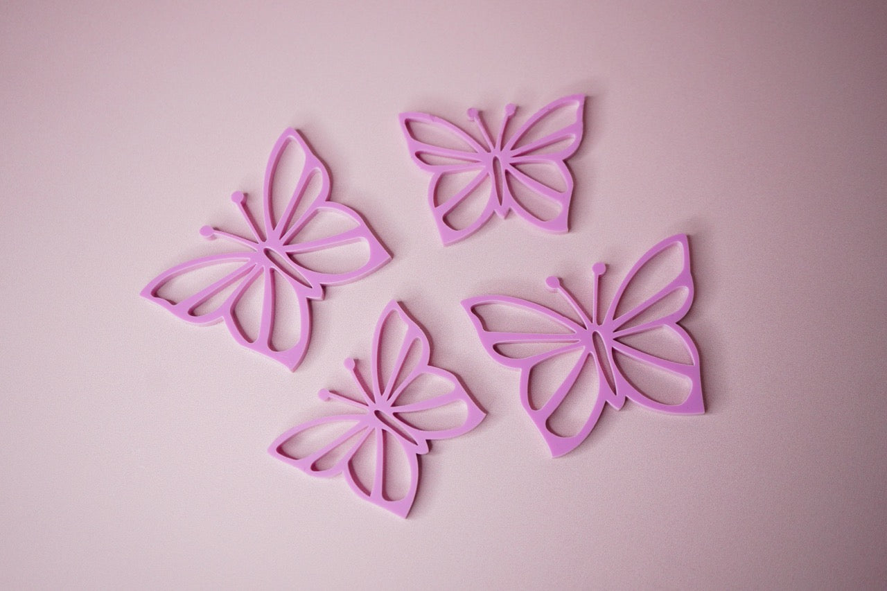 Butterfly Charms (Colour Customisable)