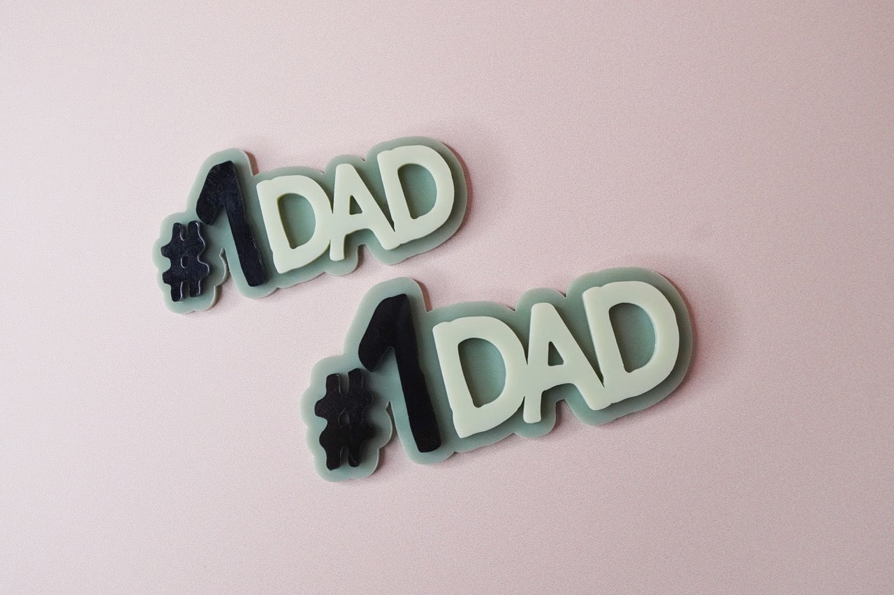 #1 Dad Charm - Father's Day