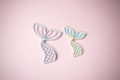 Mermaid Tail Charm (Colour Customisable)