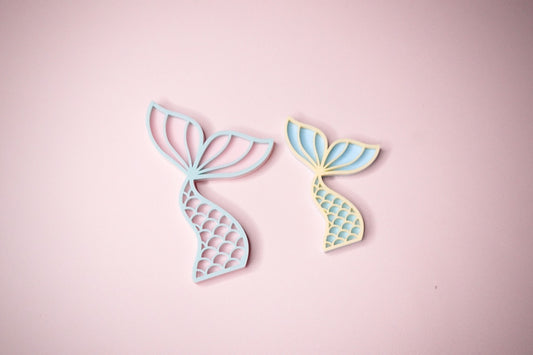 Mermaid Tail Charm (Colour Customisable)